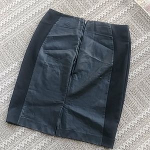 NY&Co leather skirt